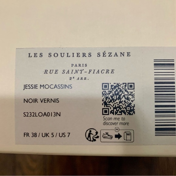 Sezane - JESSIE LOAFERS. Patent Black. Brand New. Size 38/US7 - Picture 11 of 11